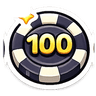 100 chip