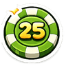 25 chip